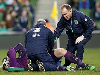 Ireland's Rob Elliot: "...